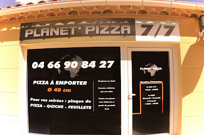 Pizza de Planet'Pizza à Roquemaure